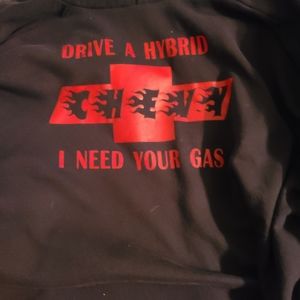 3xl zip up hoodie, Hybrid, I need gas, free shipping